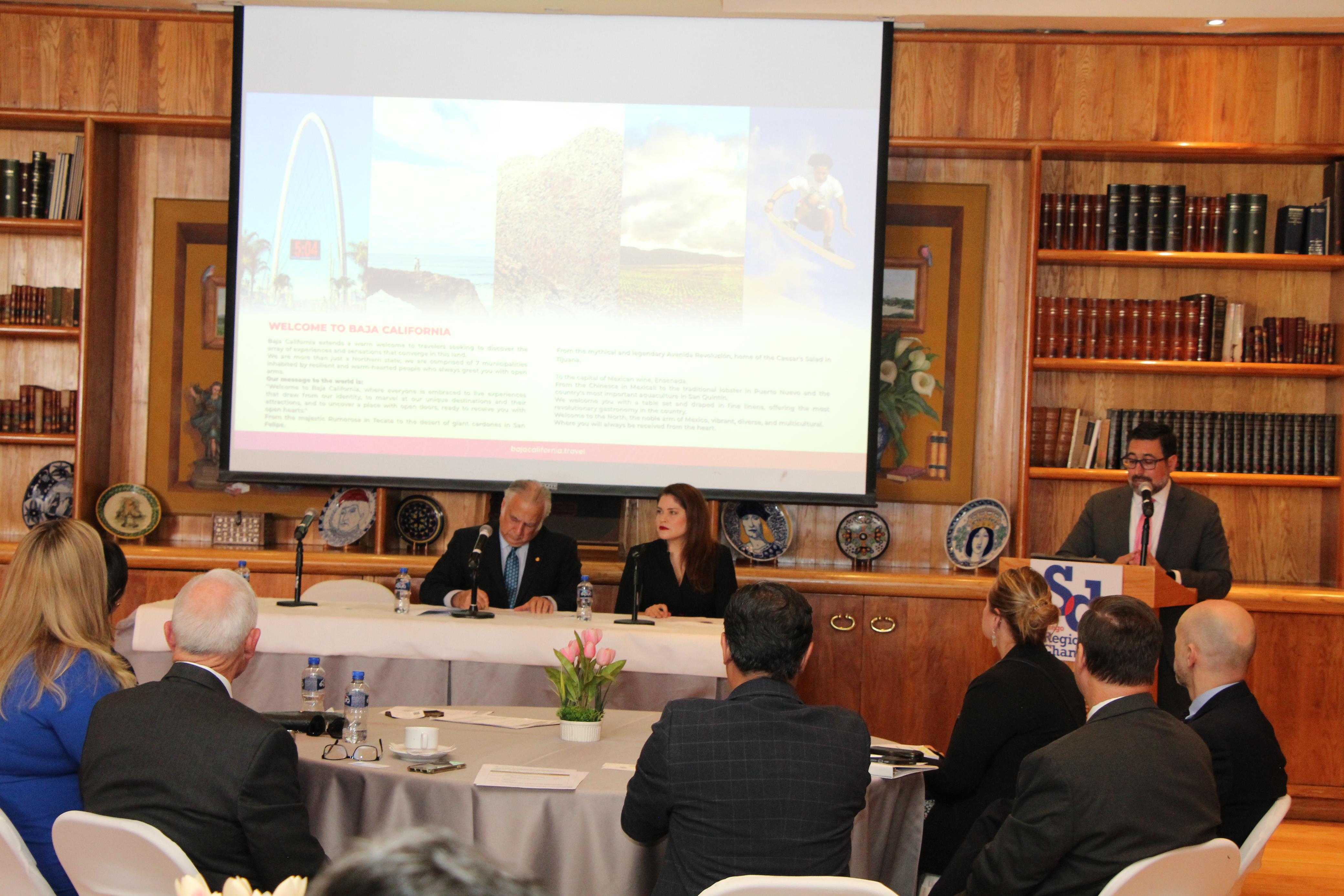Encuentro con integrantes de la Cámara Regional de Comercio de San Diego 4